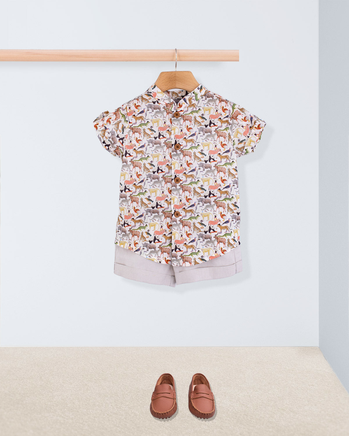 Brando Liberty Colorful Animals Tunic - Shirt