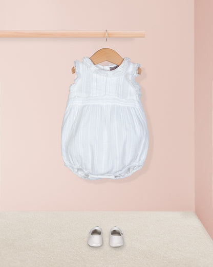 Belini White Lace Bubble - Romper