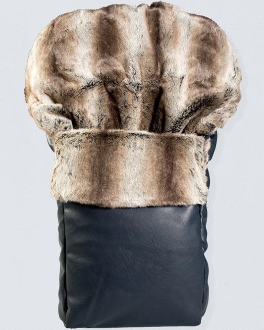 Mont-Blanc Navy Leatherette Stroller Bunting - Bunting