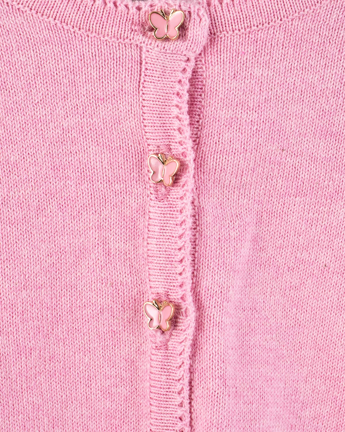 Betsy Candy Mélange with Butterfly Buttons - Cardigan