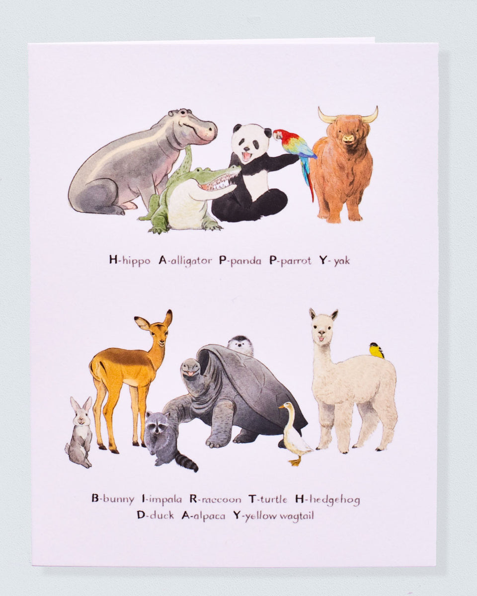 Baby Animals Card