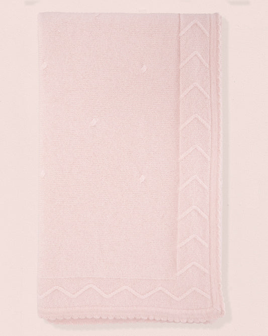 Cherie Cashmere Pink Blanket - Blanket