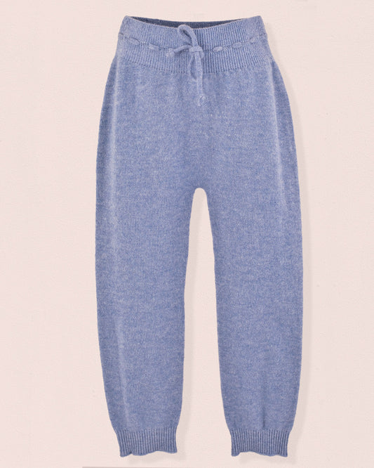 Aspen Blue Cashmere Knit Legging - Legging