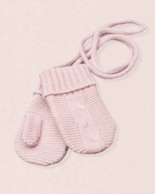 Cashmere Pink Baby Mitten - Hat
