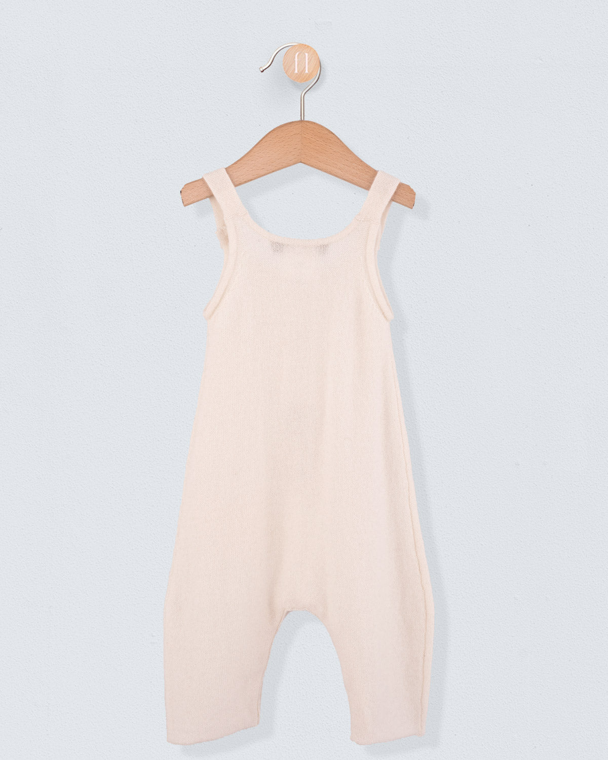Corbier Cream Cashmere Overall - Romper