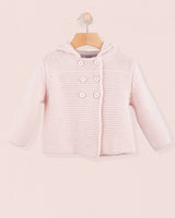 Chamonix Powder Pink Cashmere Hooded Jacket