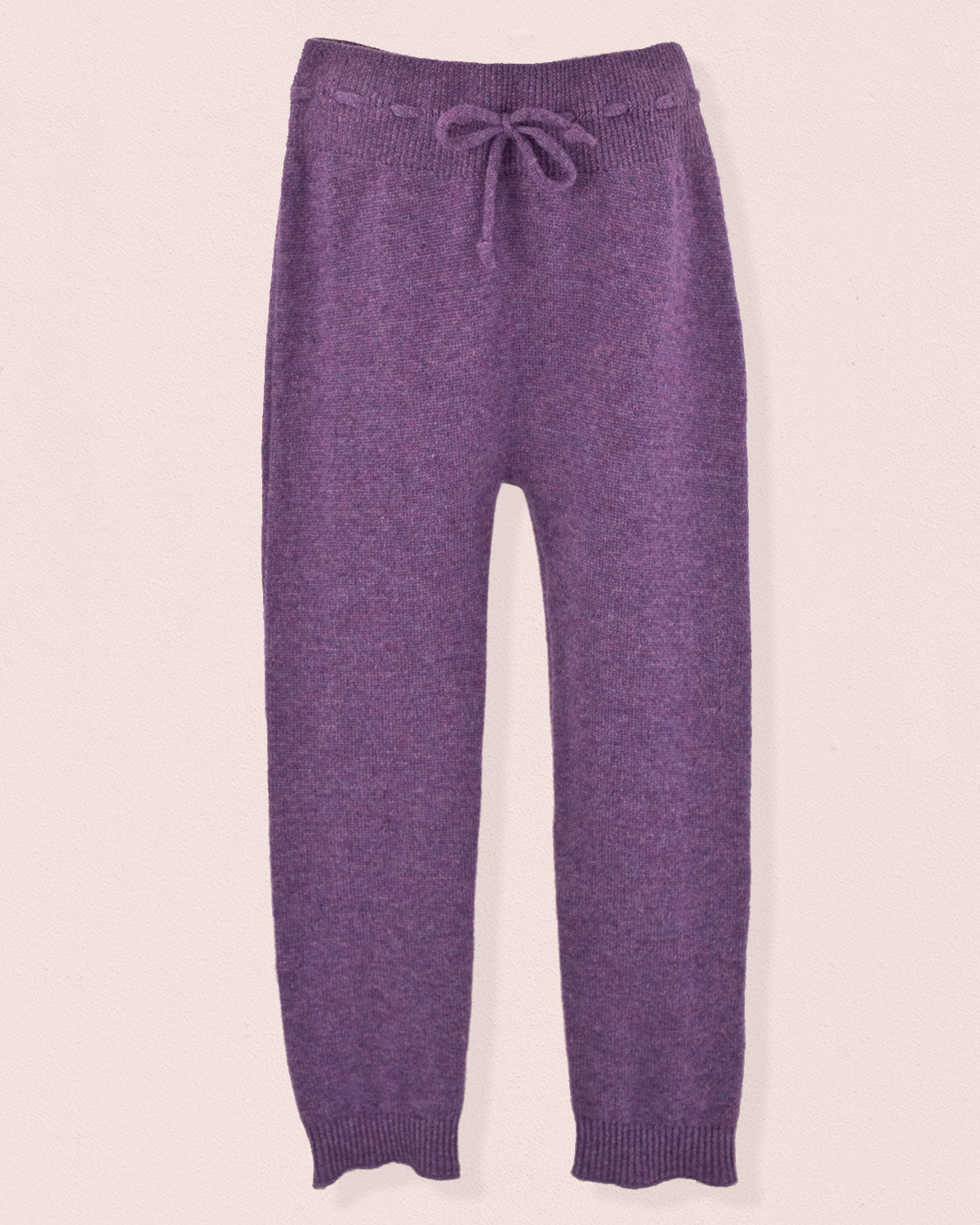 Aspen Purple Cashmere Knit Legging - Legging