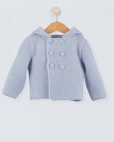 Chamonix Light Bue Cashmere Hooded Jacket