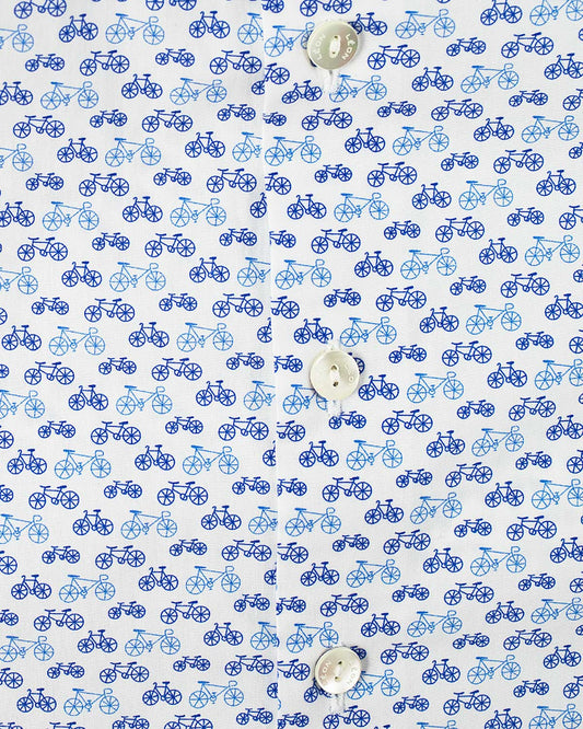 Henry Blue Bicycles Shirt - Shirt