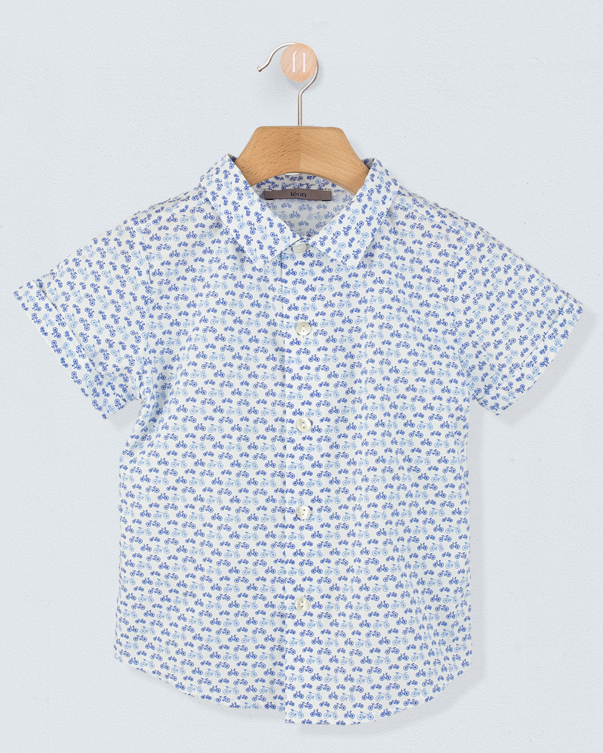 Henry Blue Bicycles Shirt - Shirt