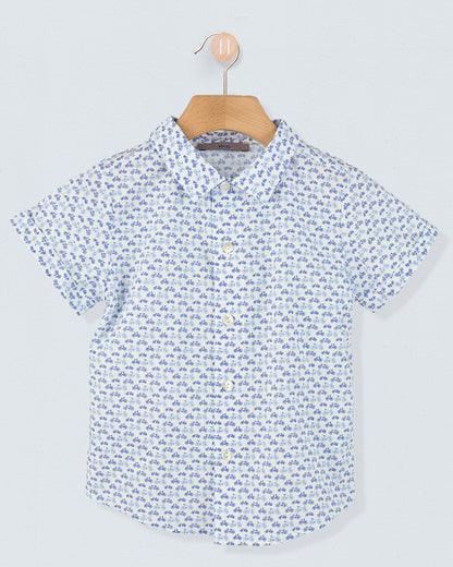 Henry Blue Bicycles Shirt - Shirt