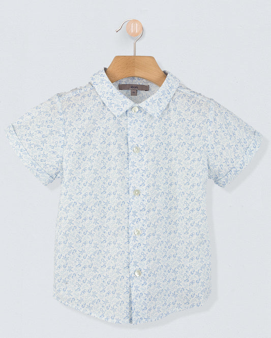 Henry Paradise Blue Shirt - Shirt