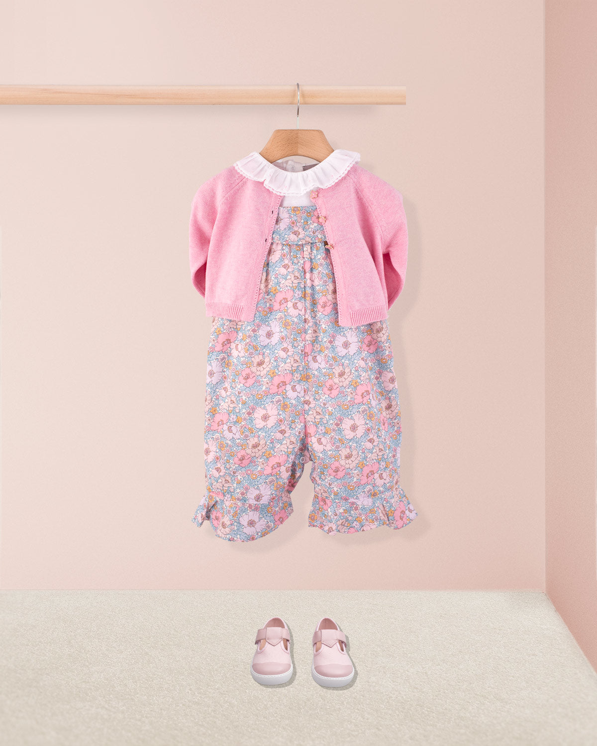 Charm Liberty Meadow Song Overall - Romper