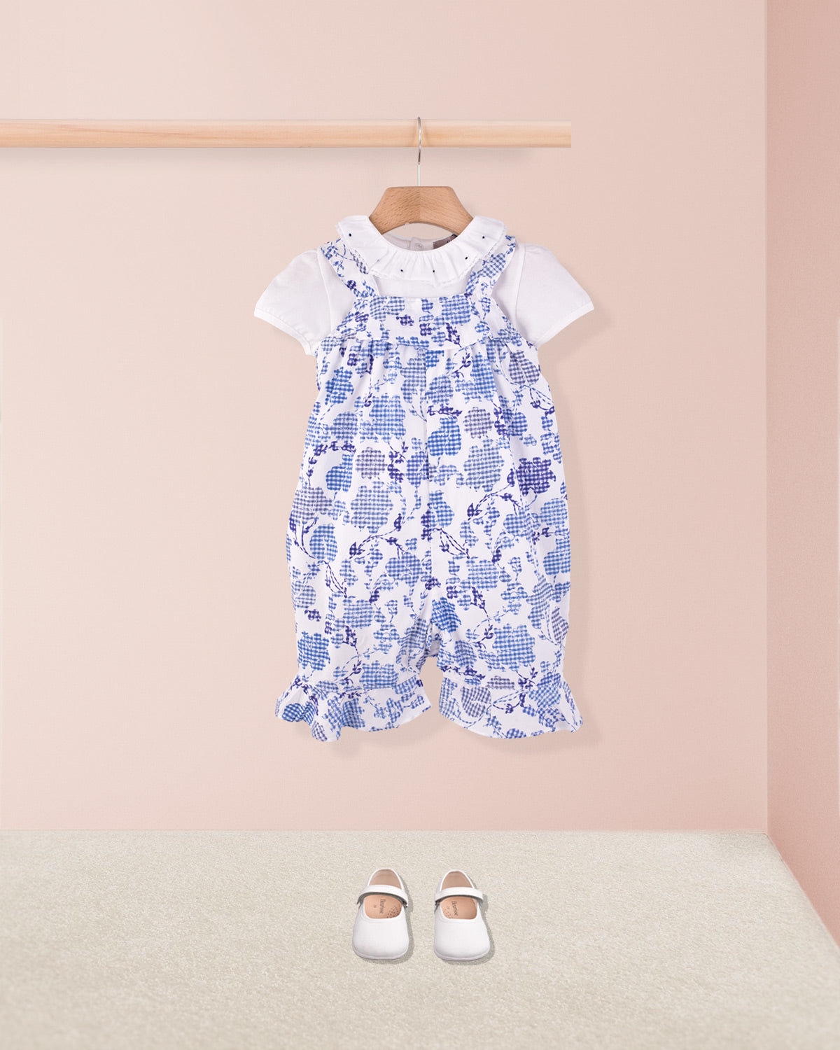 Charm Connecticut Royal Overall - Romper