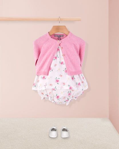 Chloe Colorful Roses Romper - Romper