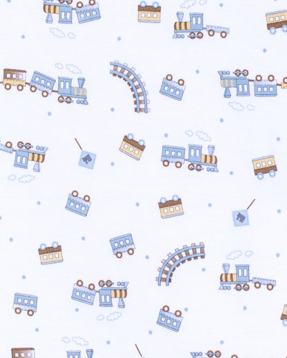 Pima Trains Receiving Blanket - Blanket