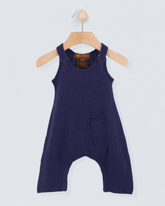 Corbier Navy Cashmere Overall - Romper
