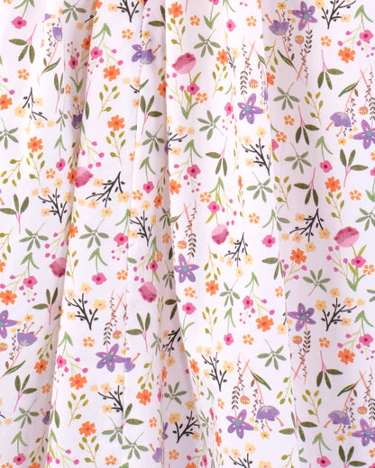 Amandine Cyclam Garden Smock - Smocked Dress