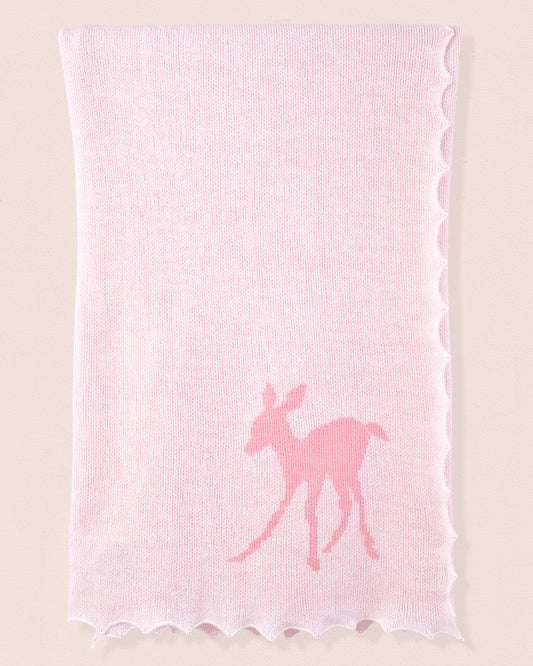 Deer Pink Lightweight Luxury Knit - Blanket