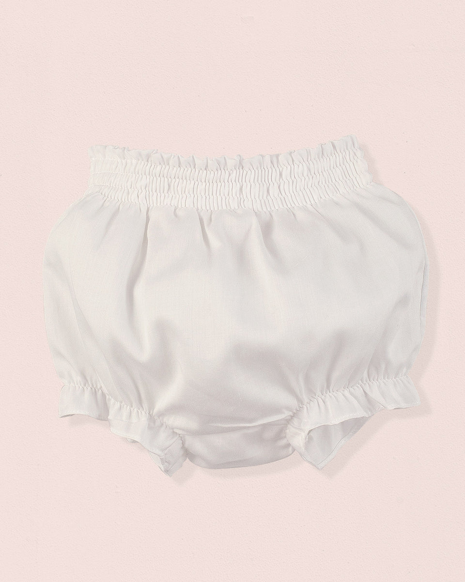 Classic White Diaper Cover