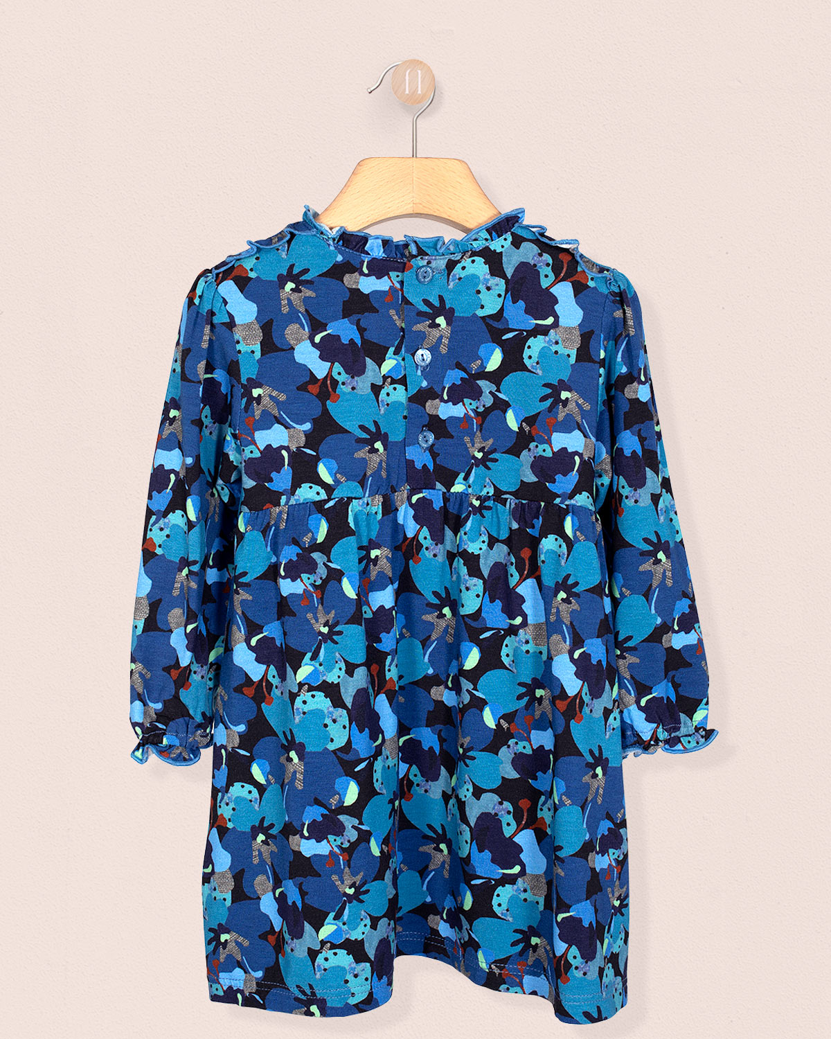 Dolce Jersey Liberty Blue Dress - Baby Dress