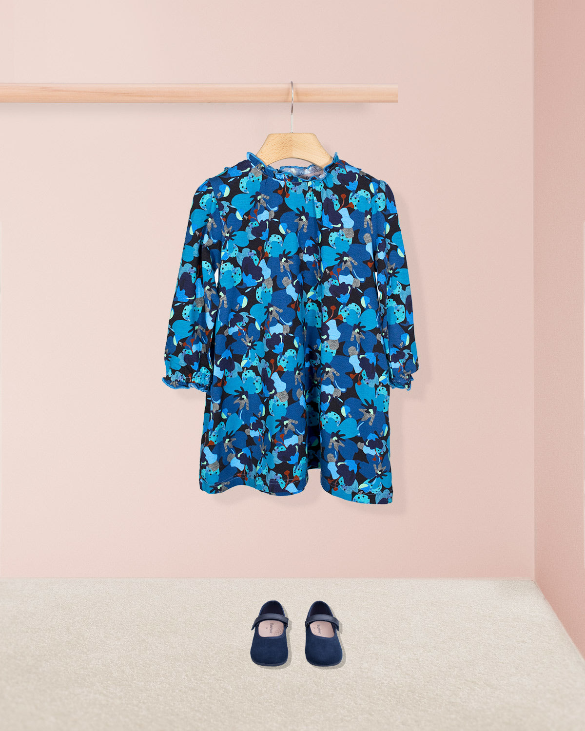 Dolce Jersey Liberty Blue Dress - Baby Dress