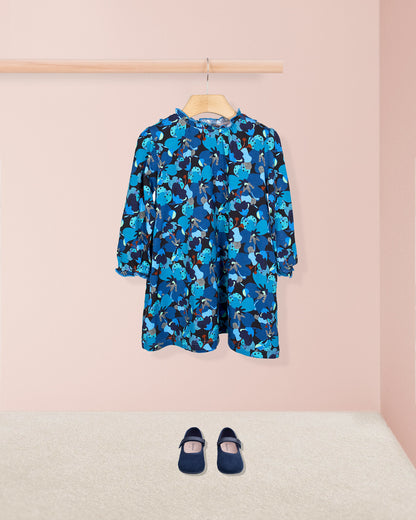 Dolce Jersey Liberty Blue Dress - Baby Dress