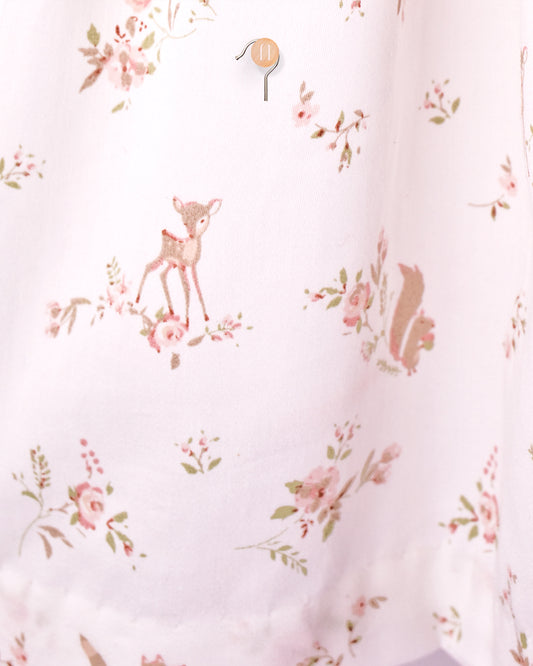 Dolly Delicate Pink Deer Dress - Baby Dress