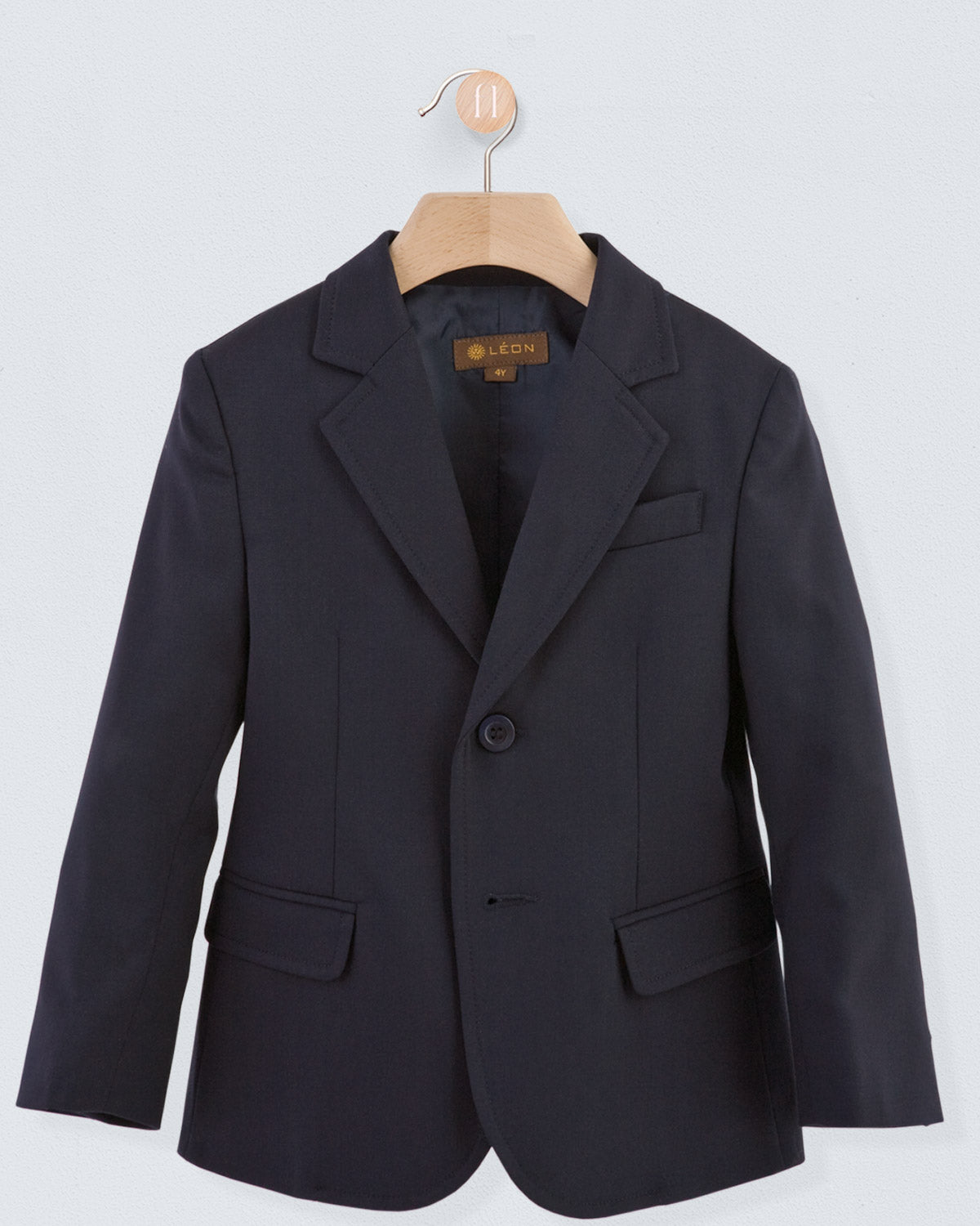 Domenico Navy Virgin Wool Suit - Suit