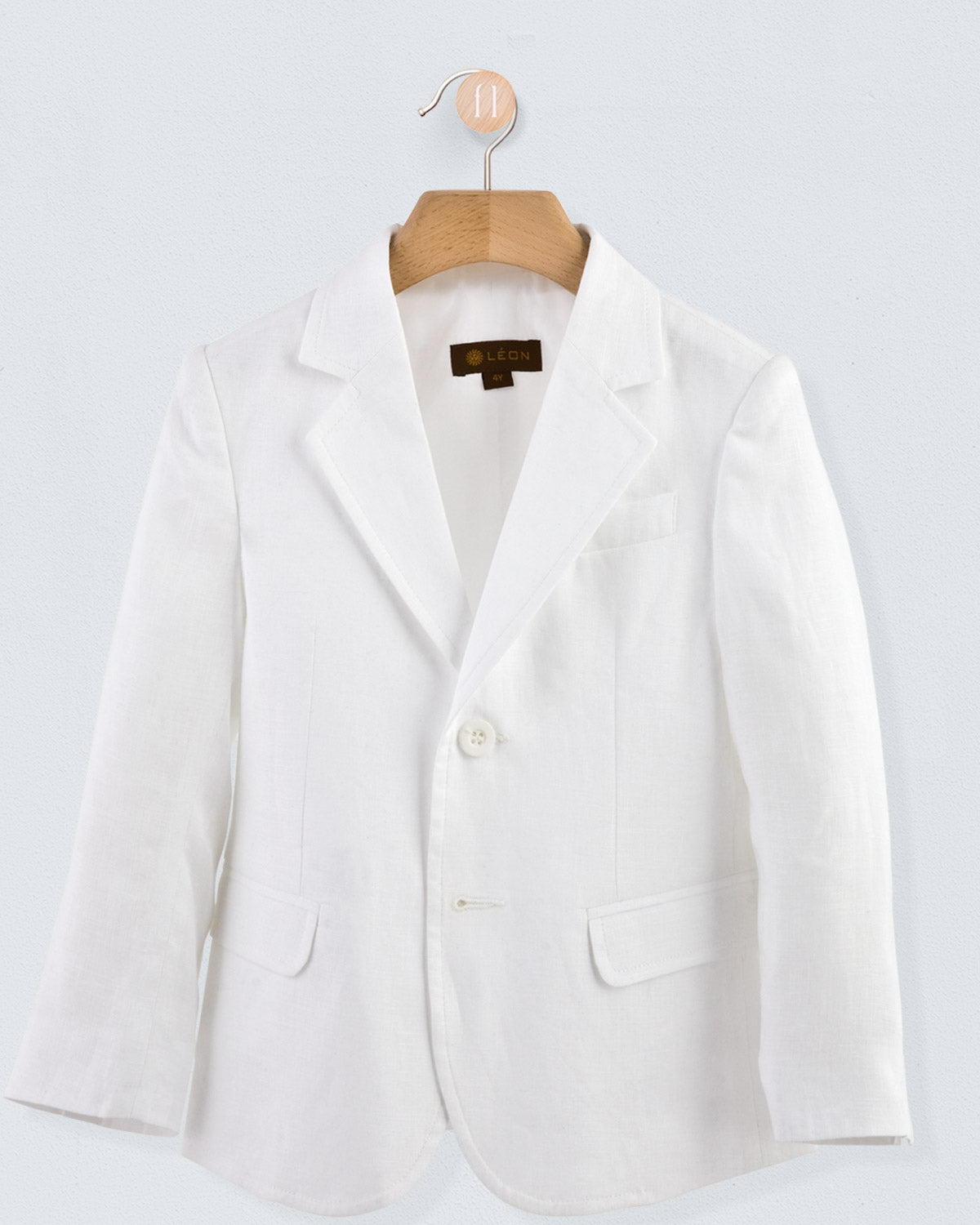 Domenico Italian White Linen Suit - Suit
