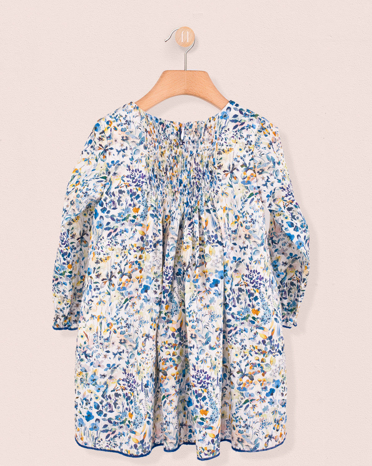 Eliza Liberty Felda Bue - Smocked Dress