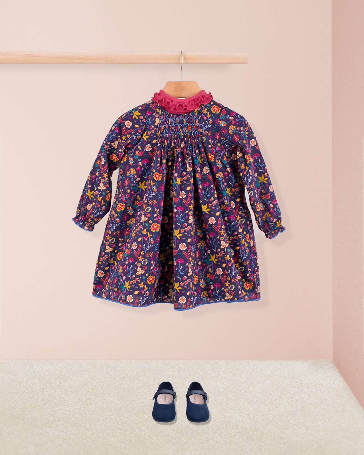 Eliza Liberty Botanist Diary - Smocked Dress