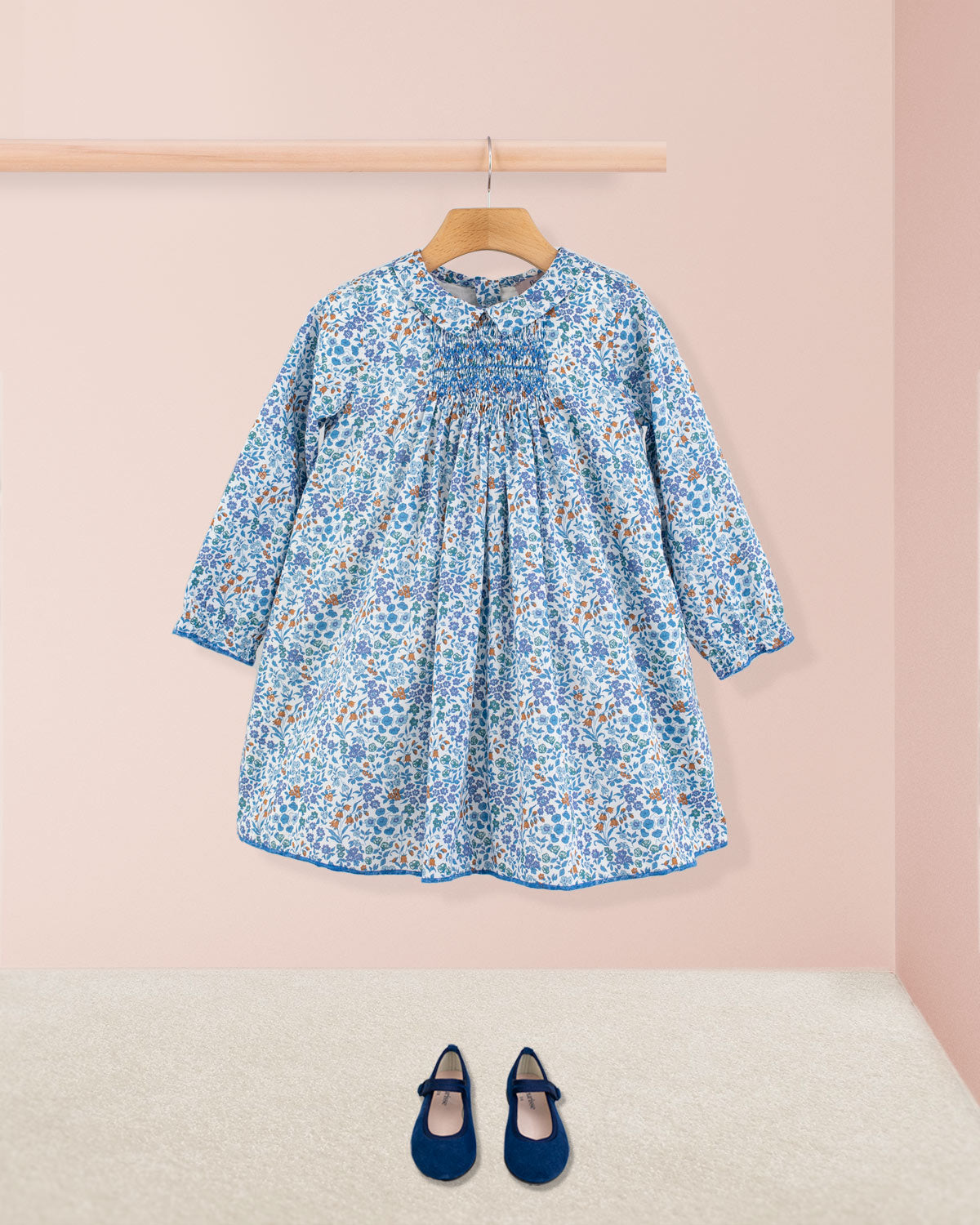 Elizabeth Liberty Lilibeth Blue Dress - Dress