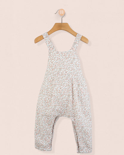 Ella French Antique Pink Overall - Romper