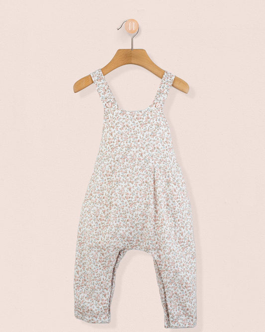 Ella French Antique Pink Overall - Romper