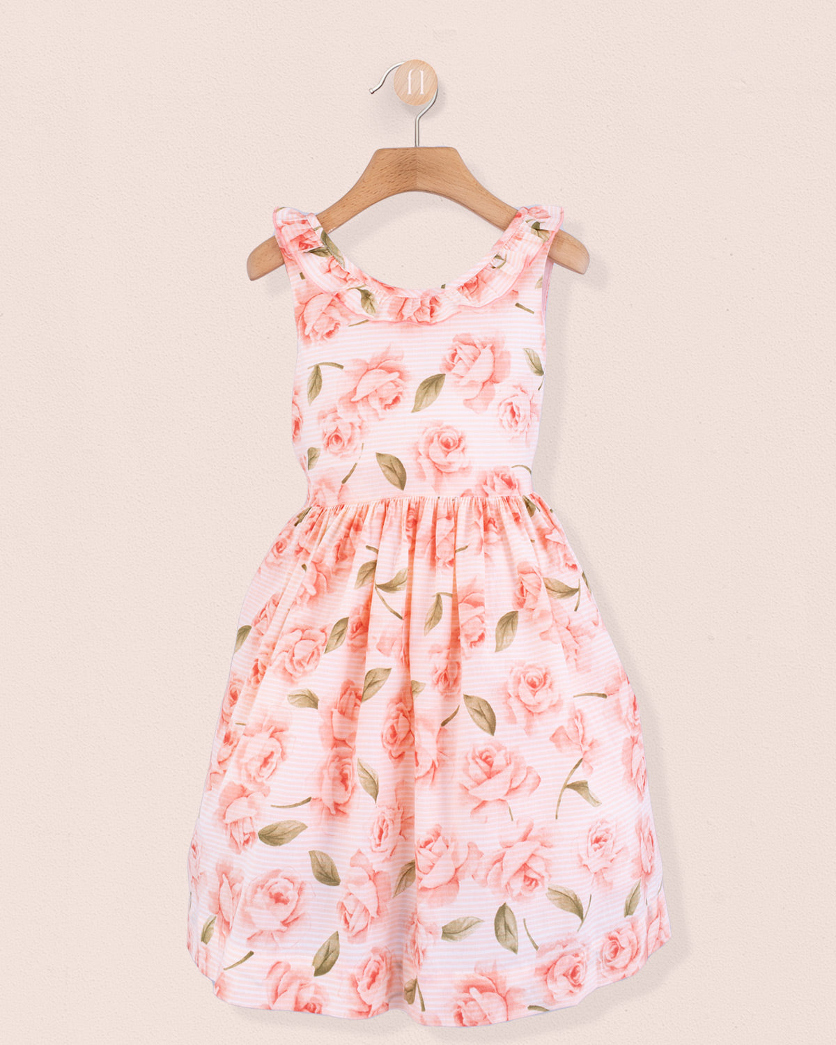 Ella Bianca Roses Dress - Dress