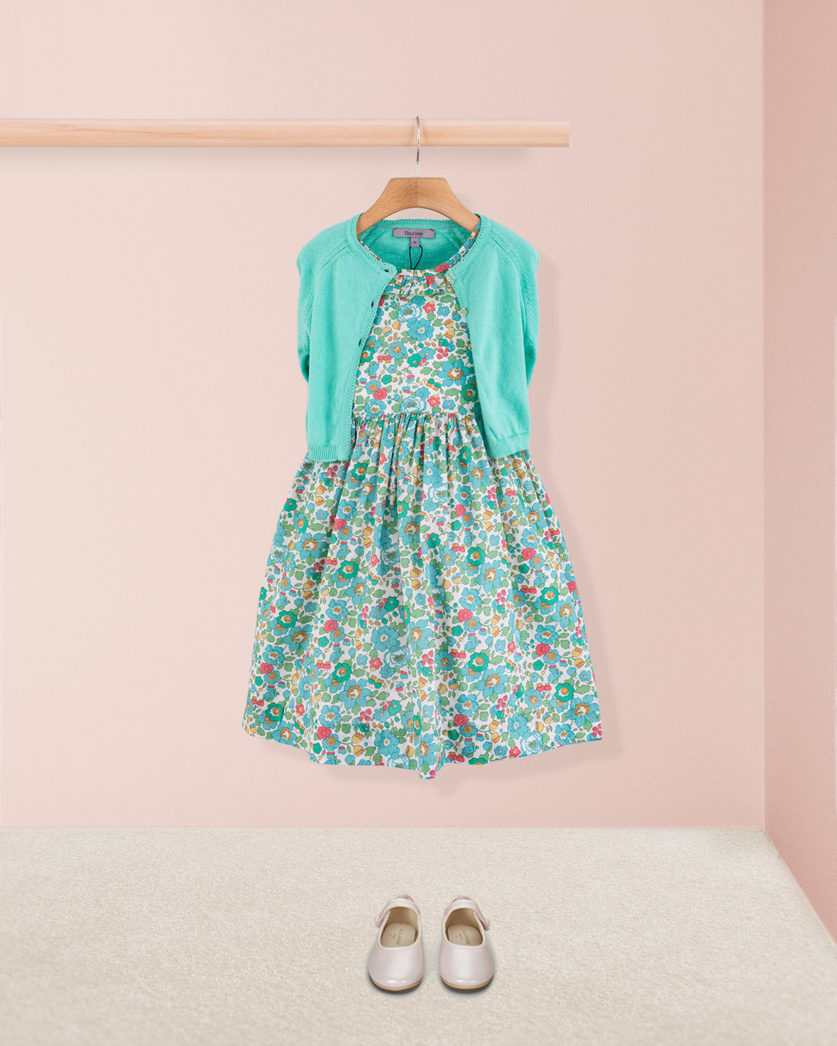 Ella Liberty Betsy Mint Dress - Dress