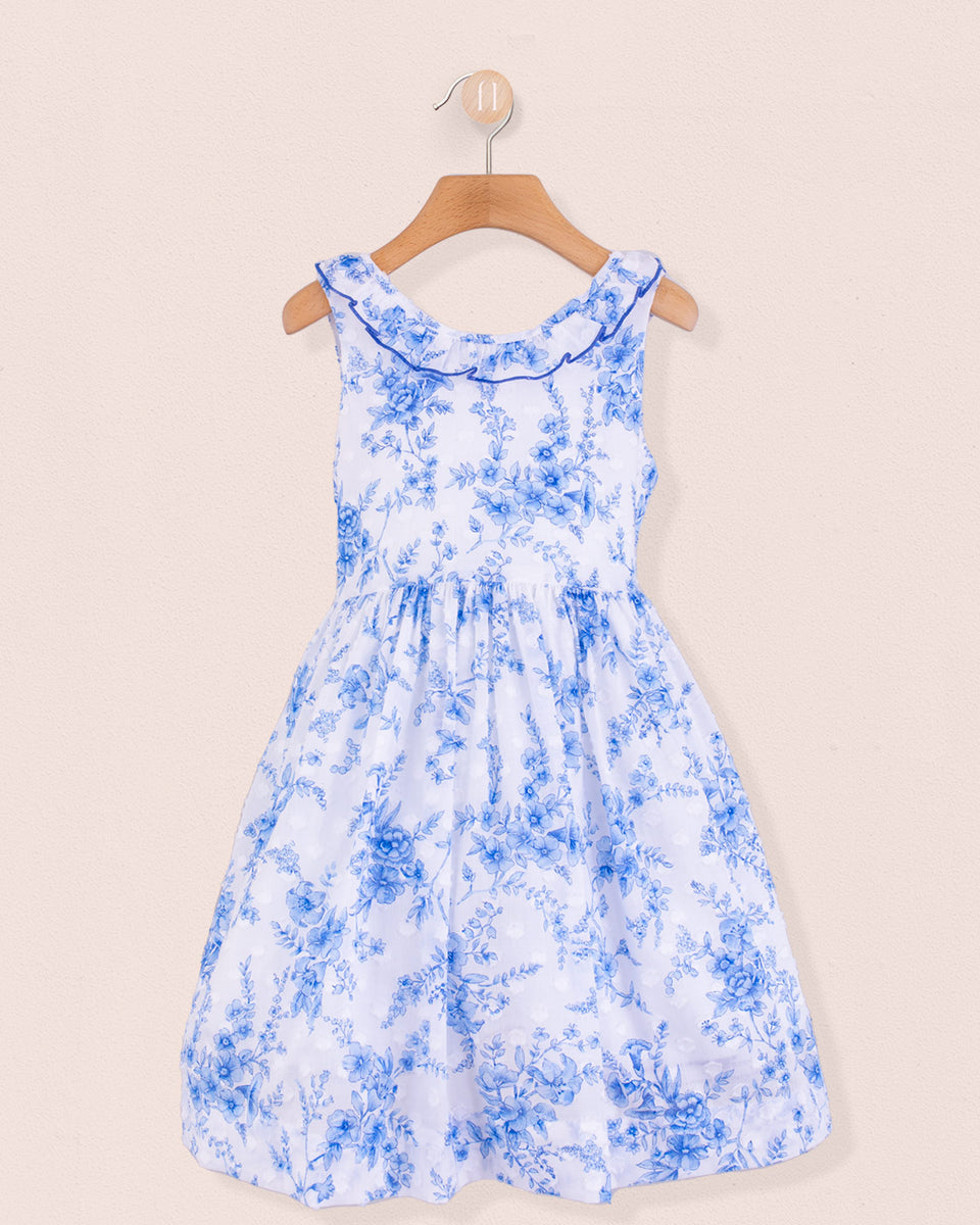 Ella Royal Blue Garden Dress