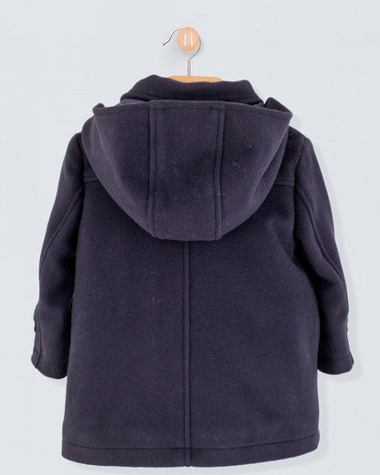 Maxime Classic Navy Toggle Coat - Coat