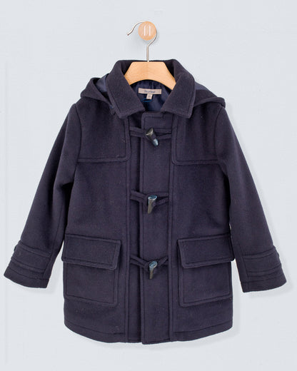 Maxime Classic Navy Toggle Coat - Coat