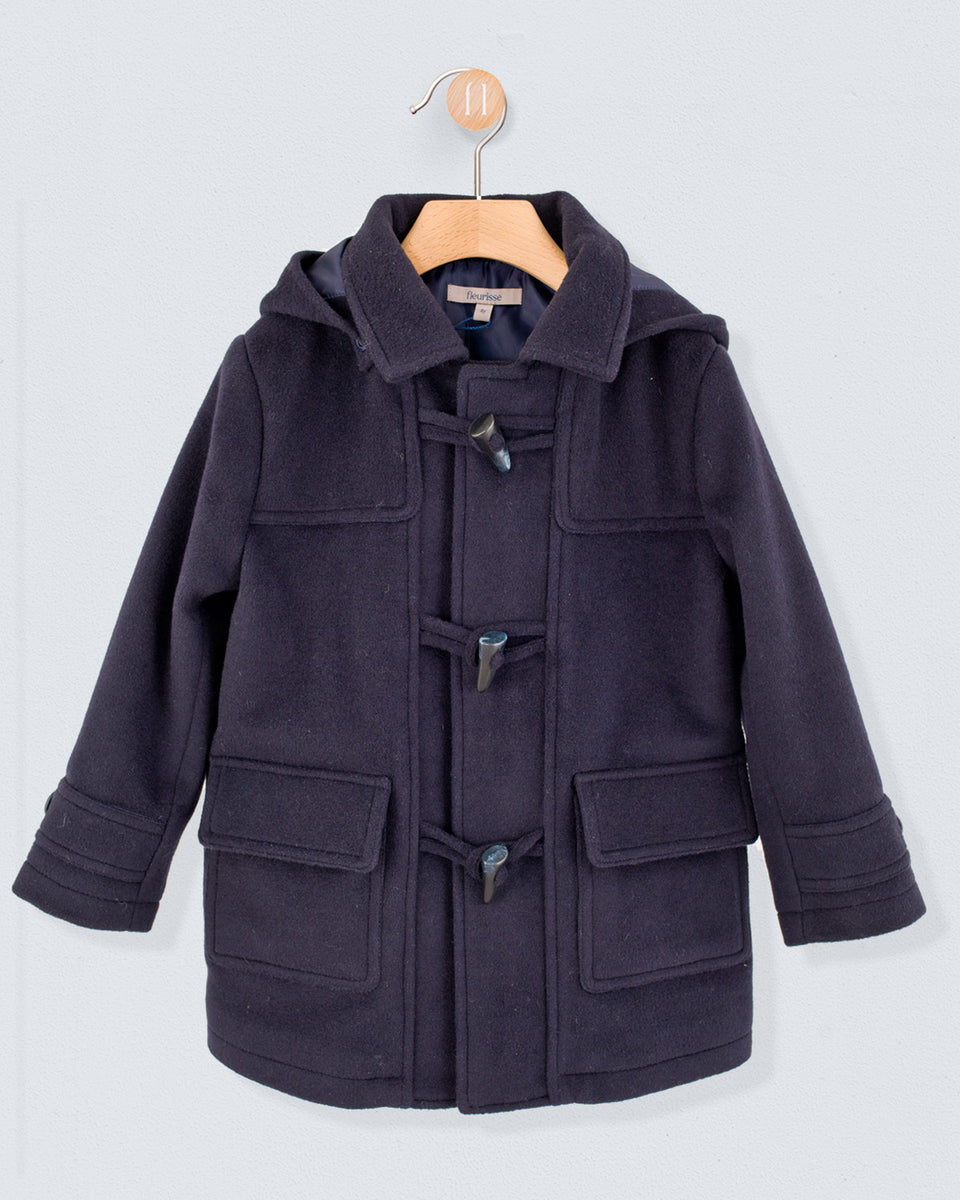 Maxime Classic Navy Toggle Coat