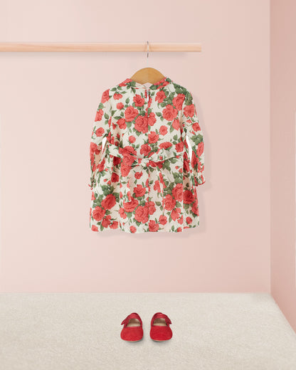 Baby Eveline Ruby Rose Dress - Baby Dress