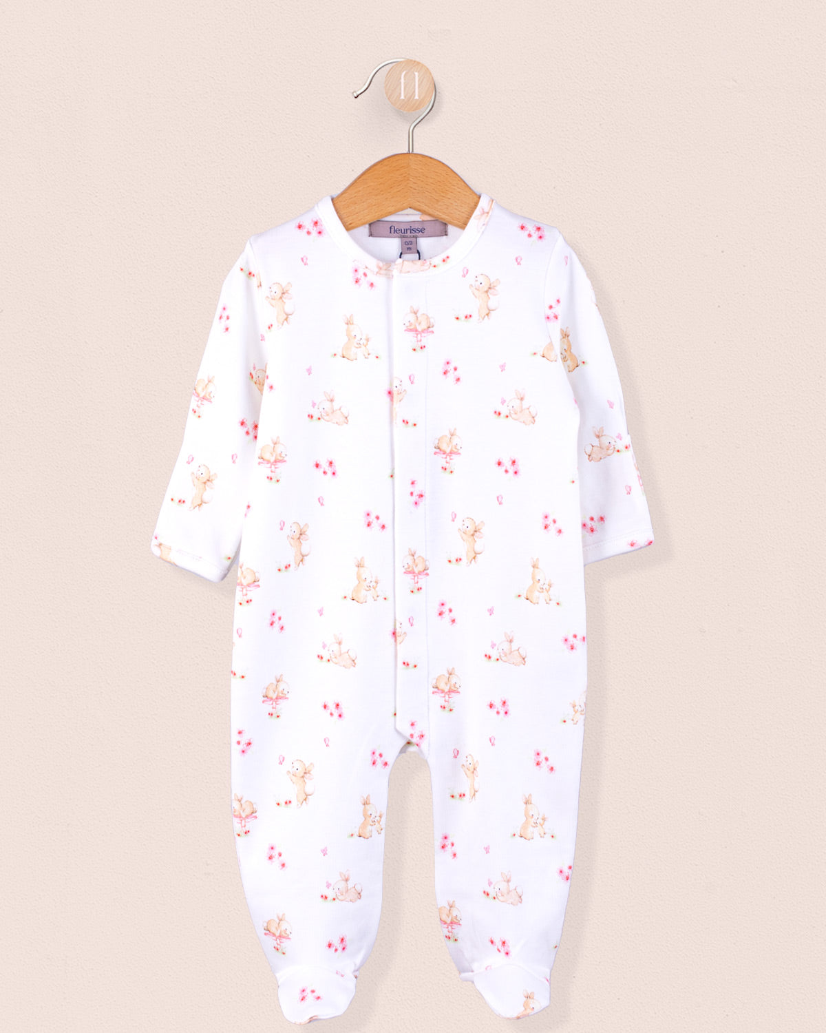 Pima Bunnies Stretchie - Stretchie