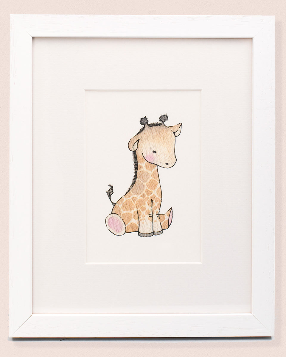 Giraffe Nursery Wall Art