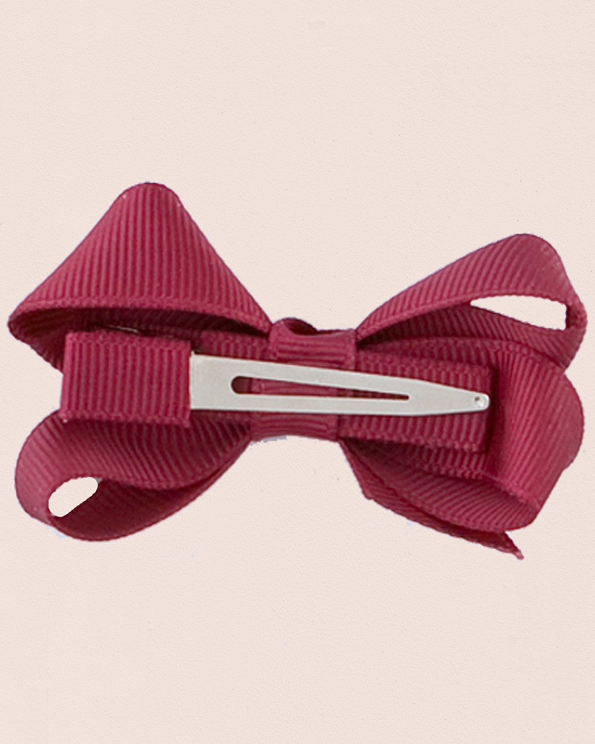 Hairbow 6cm Burgundy Gros Grain - Hairbow