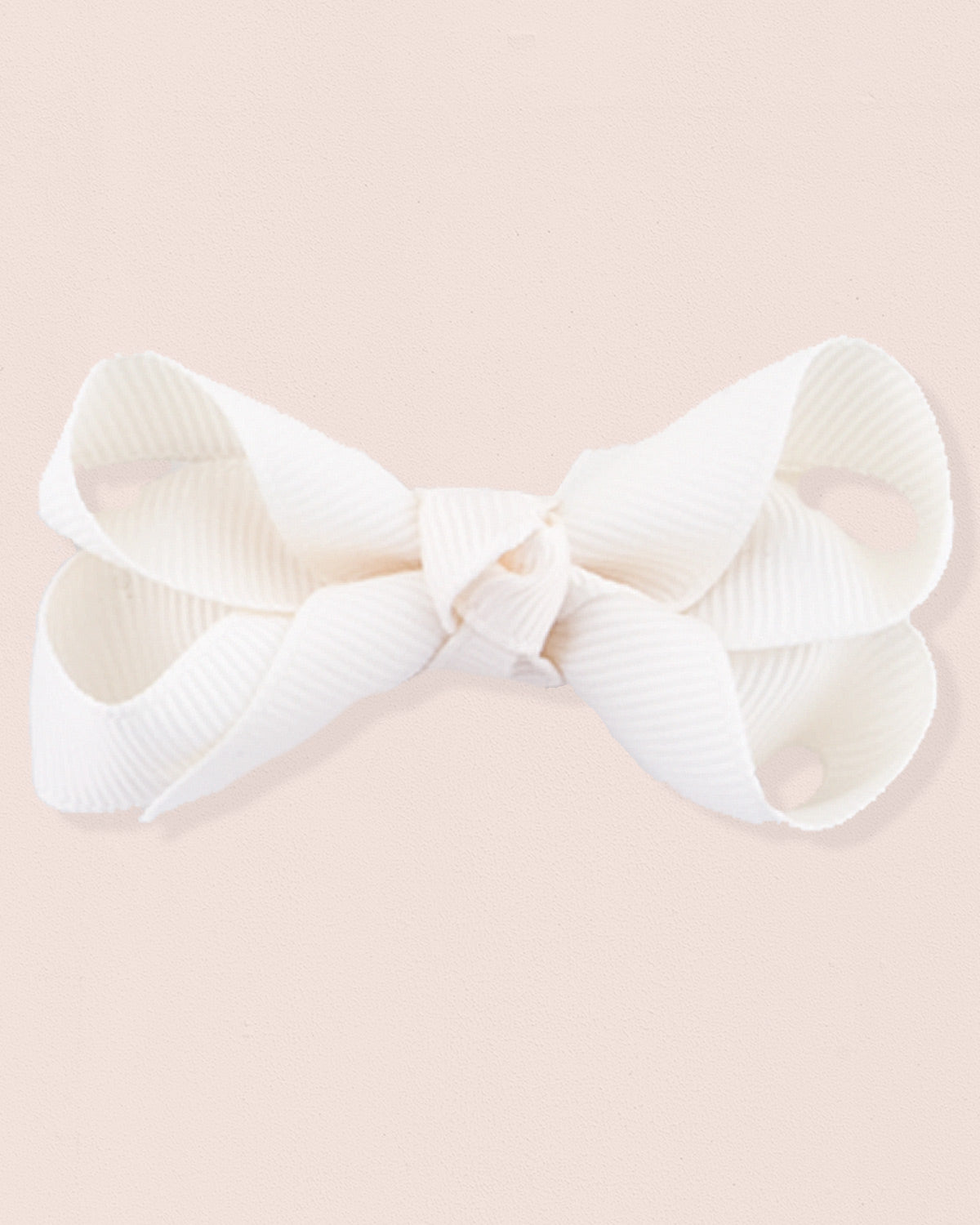 Hairbow 6cm Cream Gros Grain - Hairbow