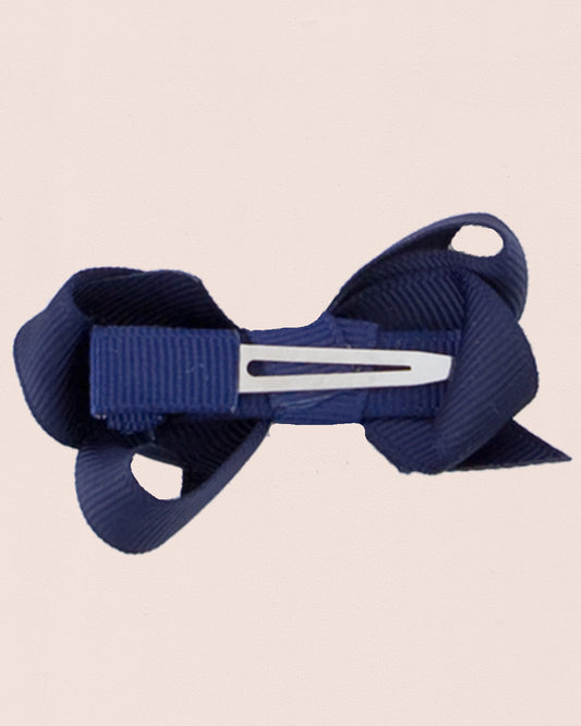 Hairbow 6cm Navy Gros Grain - Hairbow