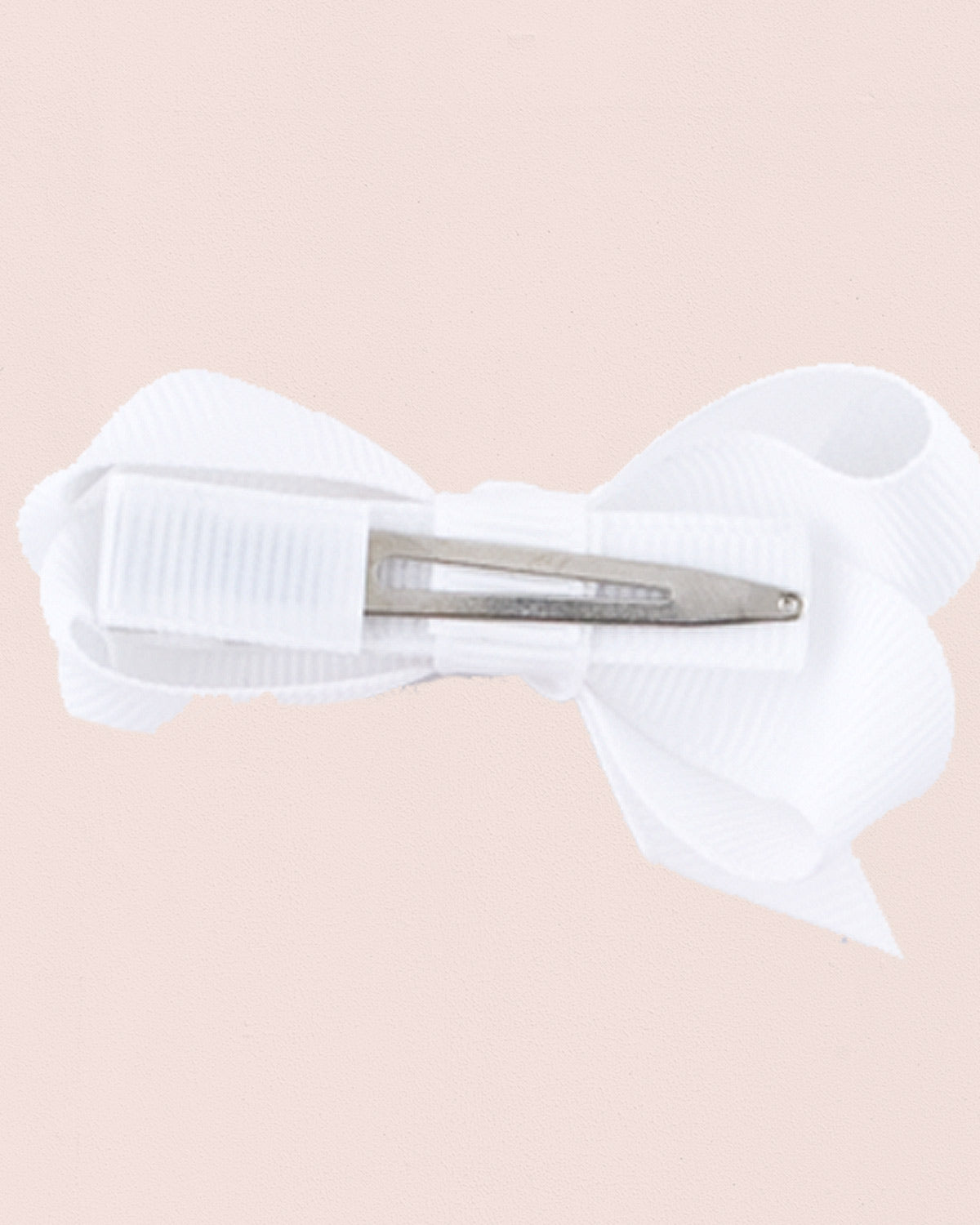 Hairbow 6cm White Gros Grain - Hairbow