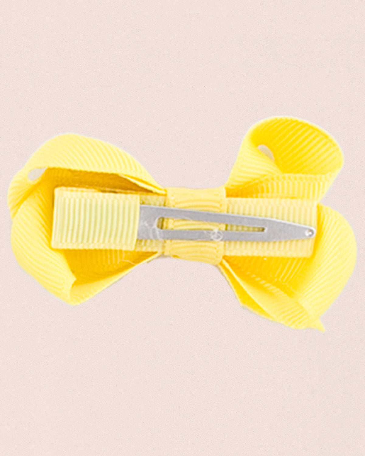 Hairbow 6cm Yellow Gros Grain - Hairbow