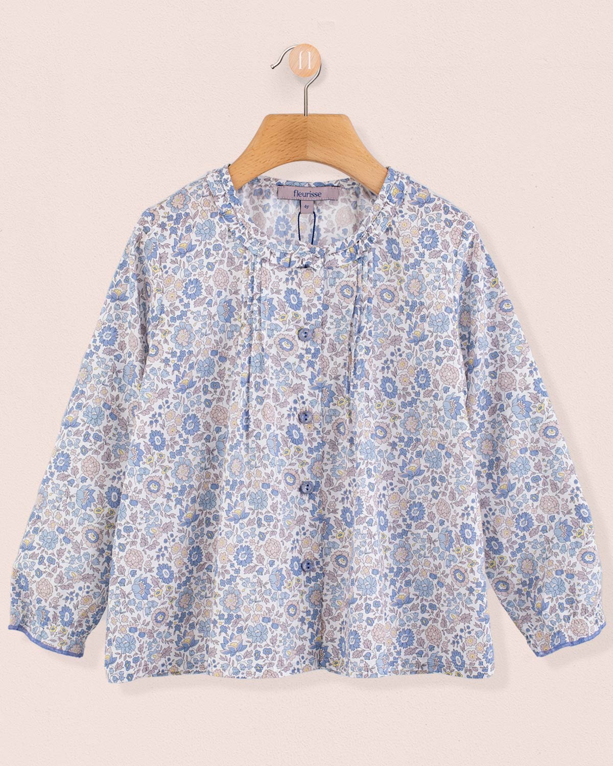 Ruffle Tunic Liberty D'Anjo Neutral - Tunic